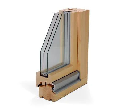 Wooden window profile Stock Photos
