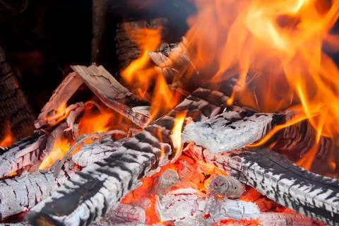 Woodfire 写真素材