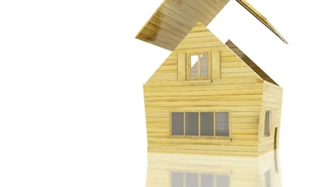 WoodHouse Stock Footage 7752059