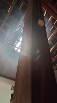 Woods Construction 库存照片