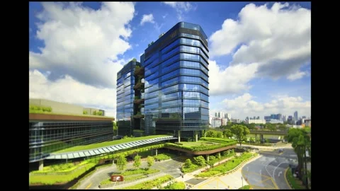 Woods Square Stock Footage 191381740