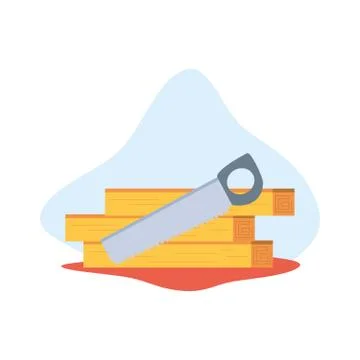 Woods under construction design vector ilustration Stock Illustration