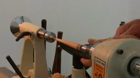 Woodturning Vídeo Stock 30472874