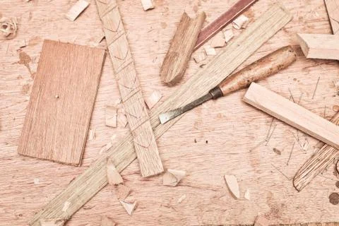 Woodwork Stock Photos