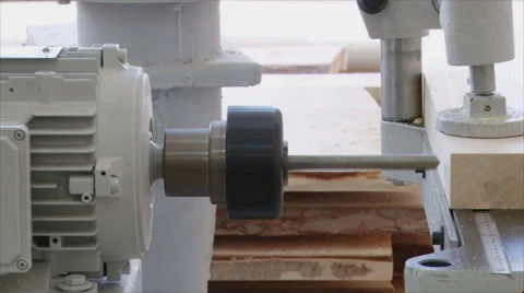 Woodworking drilling Stock Footage 40524003