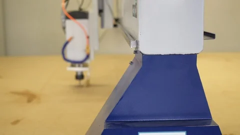 The woodworking machine. Vídeo Stock 91712529