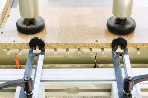 Woodworking machine Stock Photos