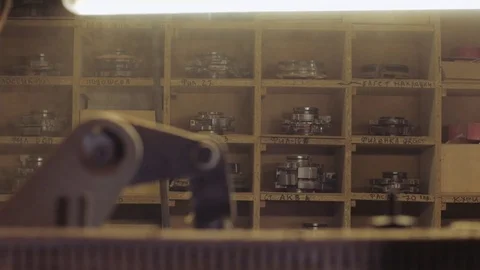 Woodworking machine in the shop. Stock Footage 85069004