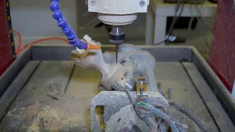 Woodworking on modern machines with a computer Stock Footage 127206975
