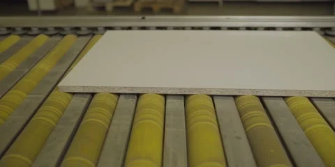 Woodworking production with computerized automation. Video stock 255214025