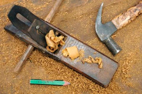 Woodworking Tools Stock Photos