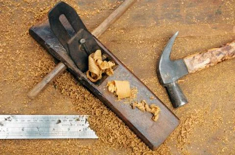 Woodworking Tools Stock Photos