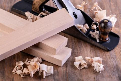 Woodworking tools Stock Photos