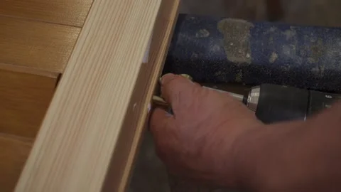 Woodworking tools in a workshop 스톡 동영상 227857413