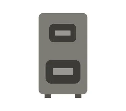 Woofer icon illustrated in vector on white background Stock Illustration