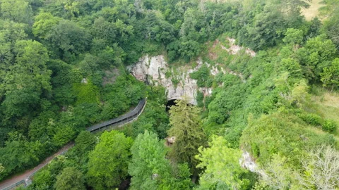 Wookey Hole Caves Stock Footage 305069853