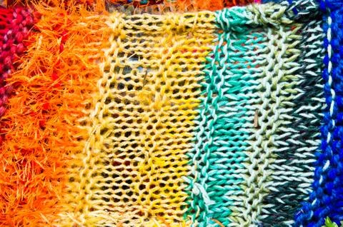 Wool background Stock Photos