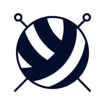 Wool ball icon Stock Illustration