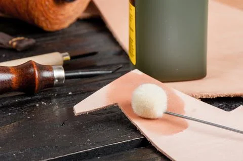 Wool dauber applicator Foto stock