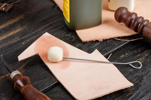 Wool dauber applicator Stock Photos