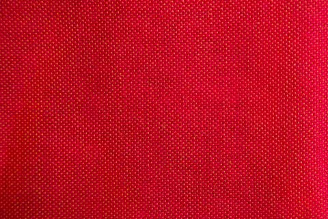 Wool fabric with red geometric pattern Stock Photos