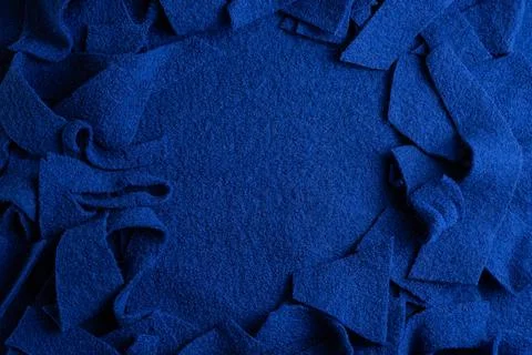 Wool fabric scraps Stock Photos