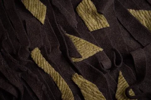 Wool fabric scraps Stock Photos