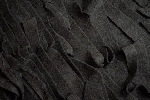 Wool fabric scraps Stock Photos