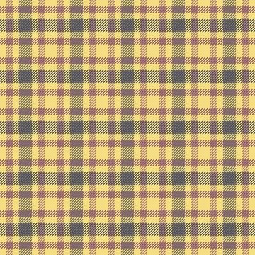 Wool fabric textile seamless, spanish tartan texture check. Blank vector pl.. Stock Illustration