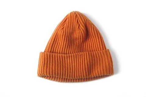 Wool knitted hat Stock Photos