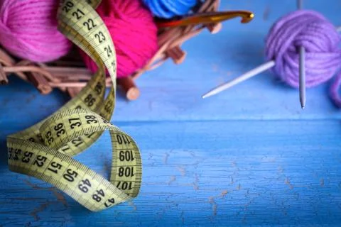 Wool knitting Stock Photos