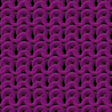 Wool knitting seamless generated texture Stock Illustration