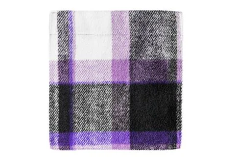 Wool patch pocket isolated Foto stock