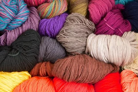 Wool Foto stock
