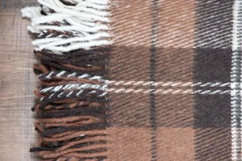 Wool plaid Stock Photos
