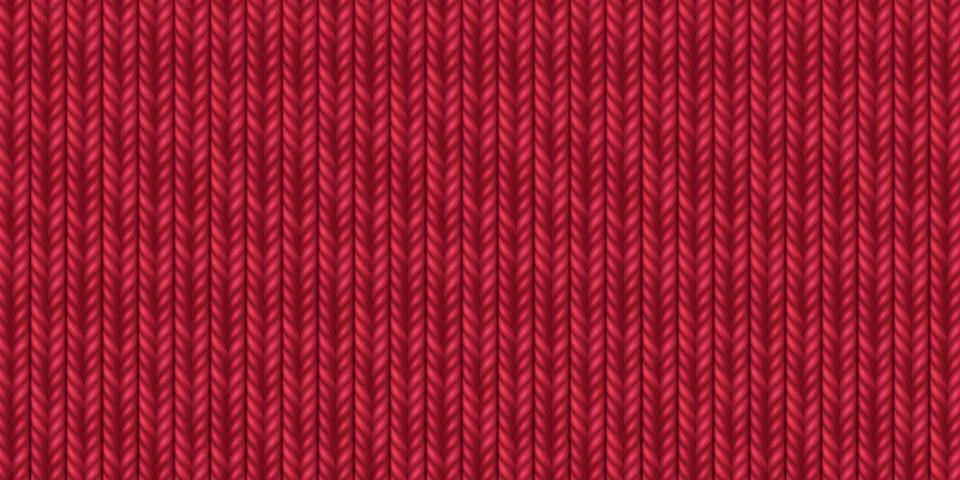 Wool red knit sweater pattern, textile texture イラスト素材