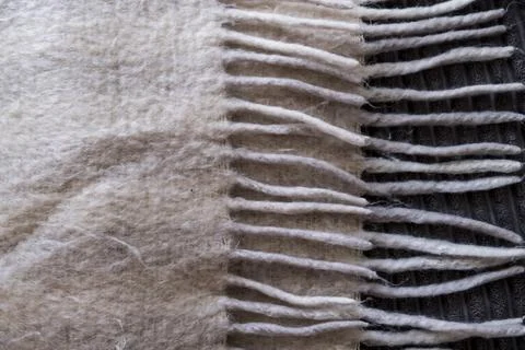 Wool scarf. Stock Photos