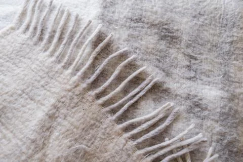 Wool scarf. Stock Photos