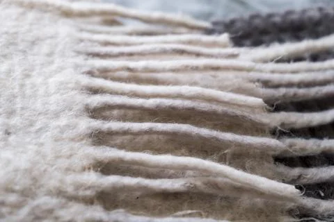 Wool scarf. Stock Photos