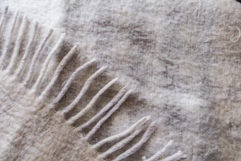 Wool scarf. Stock Photos