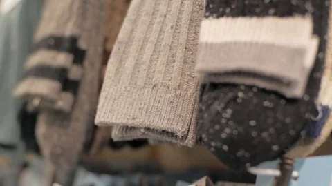 Wool socks Stock Footage 103688746
