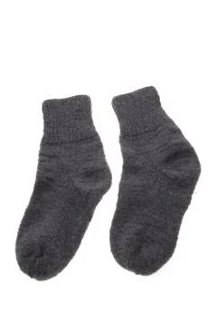 Wool socks Stock Photos