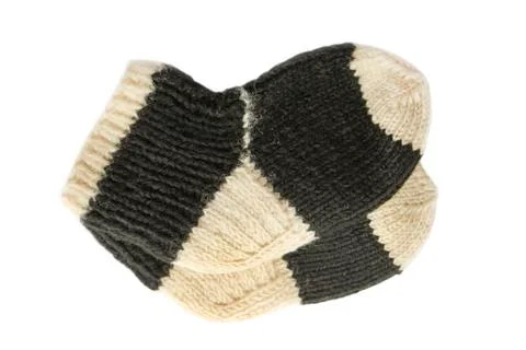 Wool socks Stock Photos
