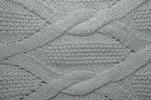 Wool sweater texture close up Foto stock