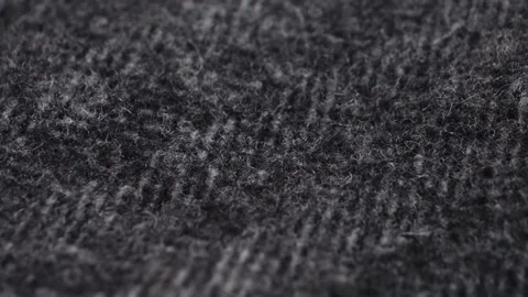 Wool textile fabric close up macro. Concept of texture and background. Stock Footage 304059365