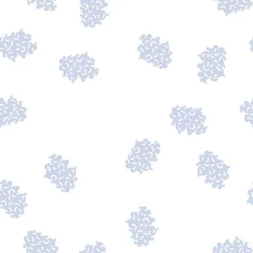 Wool textile glyph seamless pattern Stock Illustration