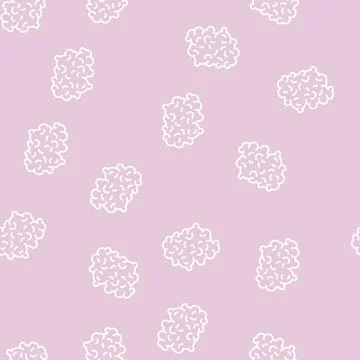 Wool textile line seamless pattern Stock Illustration