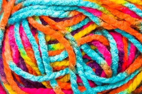 Wool thread Stock Photos