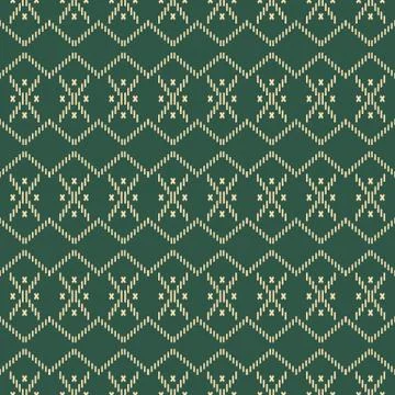 Wool turquoise color texture background. Seamless knitted background. Illustr Stock Illustration