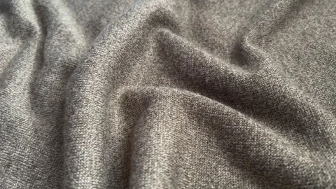 Wool Wavy Fabric, Slider Shot Stock Footage 249554609